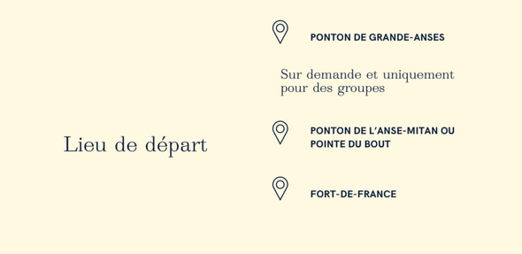 El dorado lieu de départ